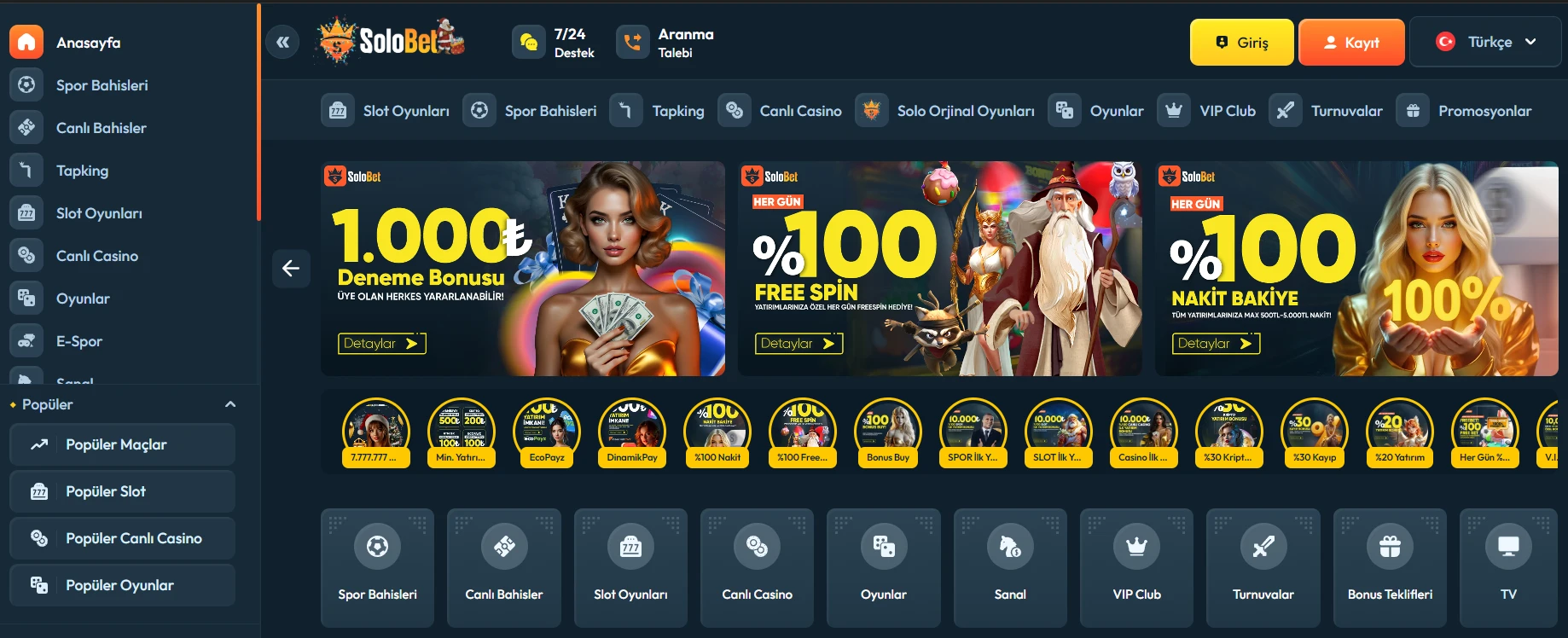 Solobet kapak
