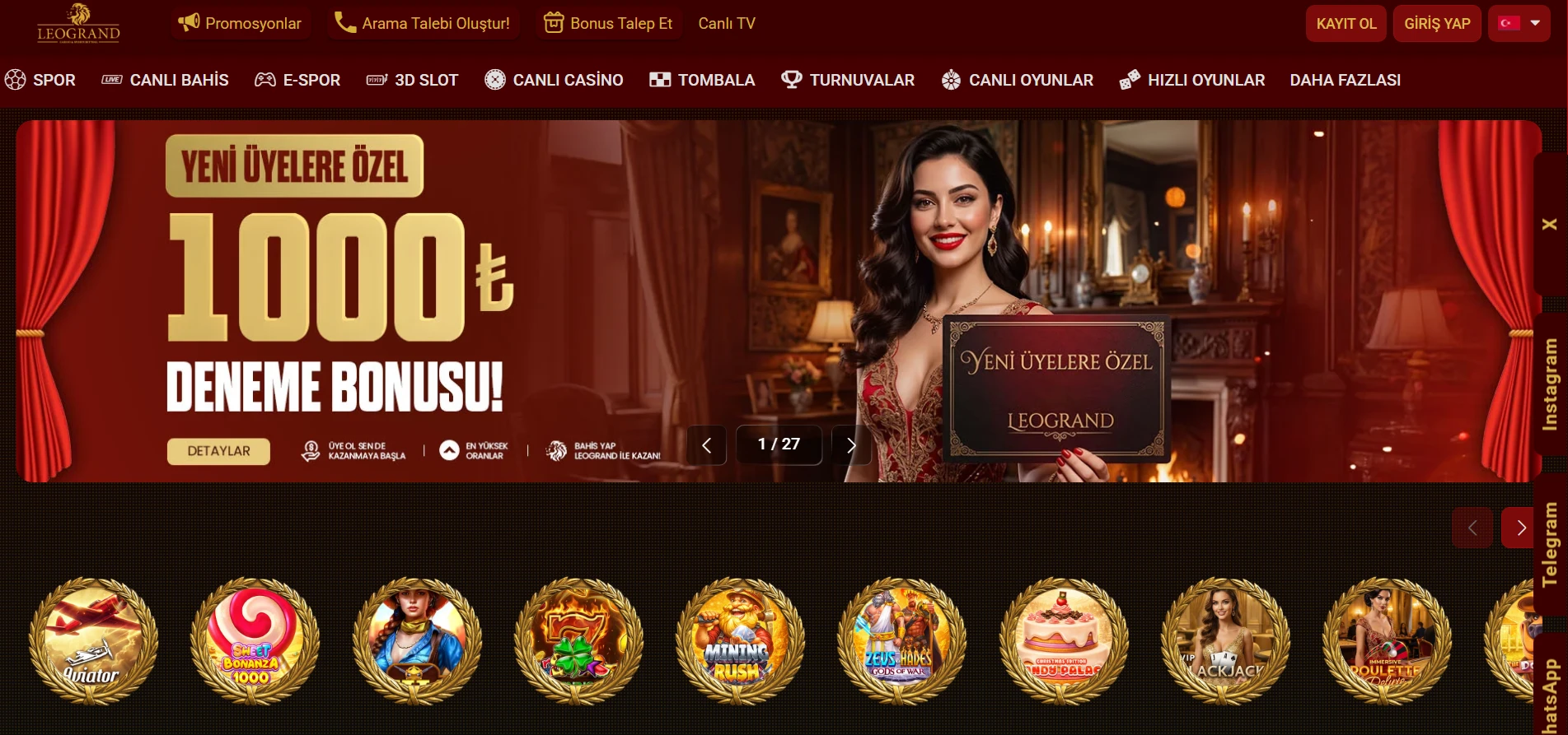 Leograndbet kapak