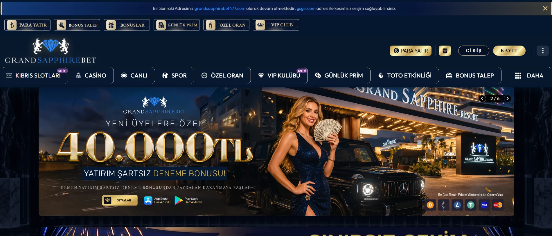 GrandSapphireBet kapak