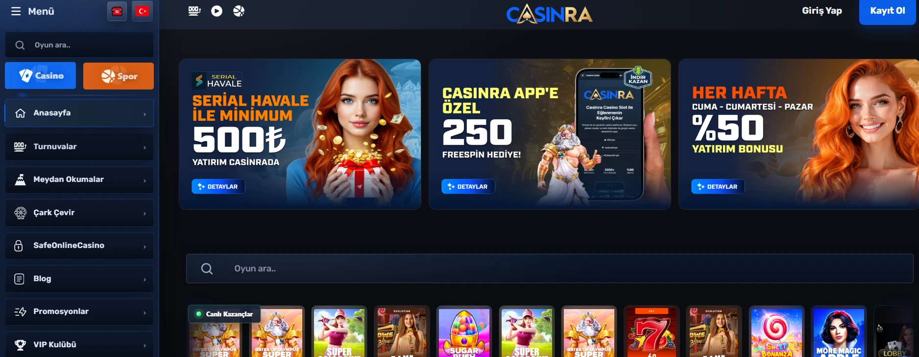 Casinra kapak