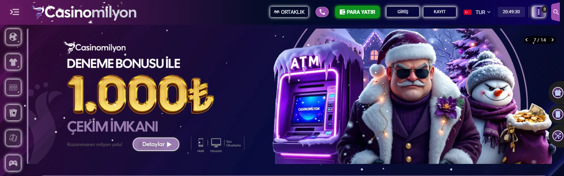 Casinomilyon kapak